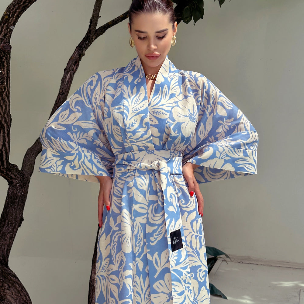 
                      
                        Linen Kimono Blue
                      
                    