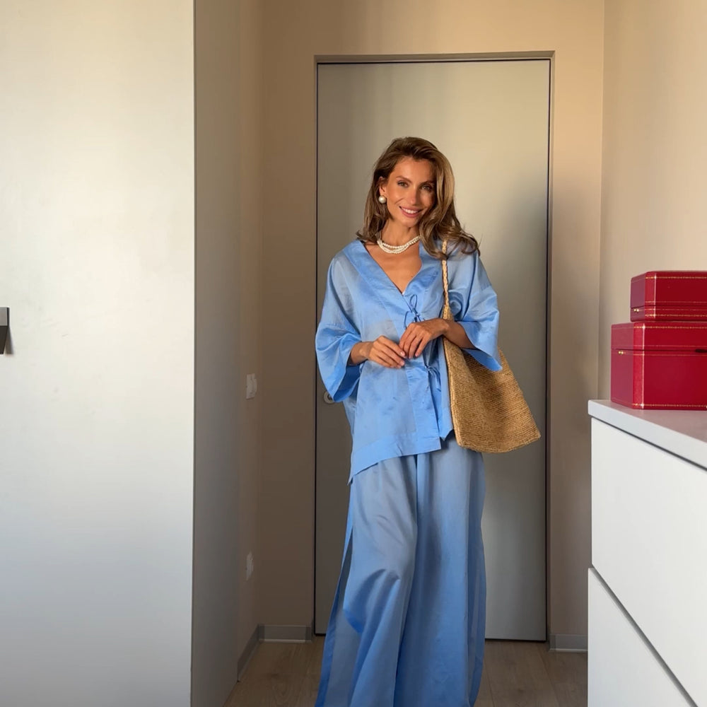 Mirage Light Blue Suit