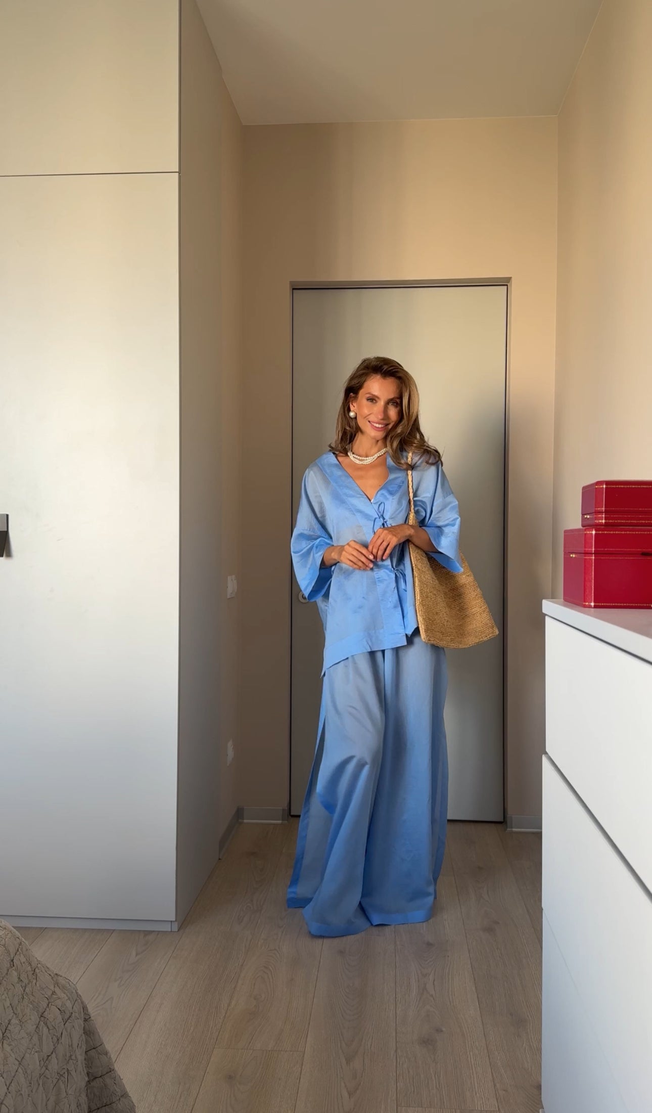 Mirage Light Blue Suit