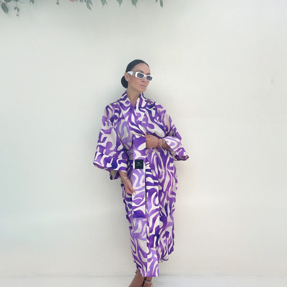 
                      
                        Linen Kimono Purple
                      
                    