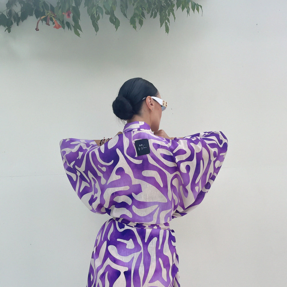 
                      
                        Linen Kimono Purple
                      
                    