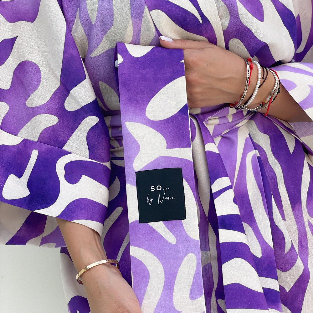 
                      
                        Linen Kimono Purple
                      
                    