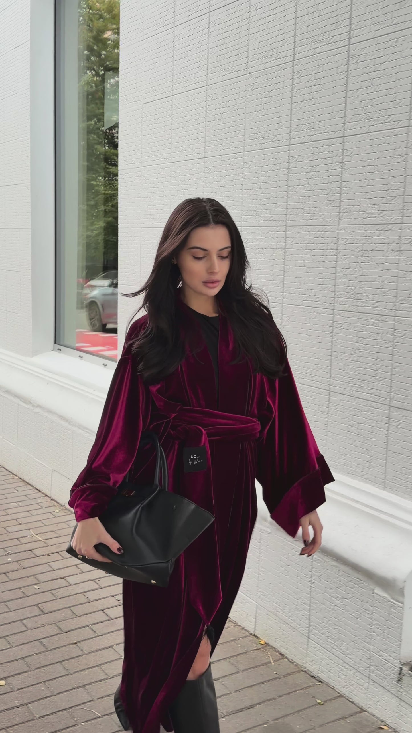 Velour Burgundy